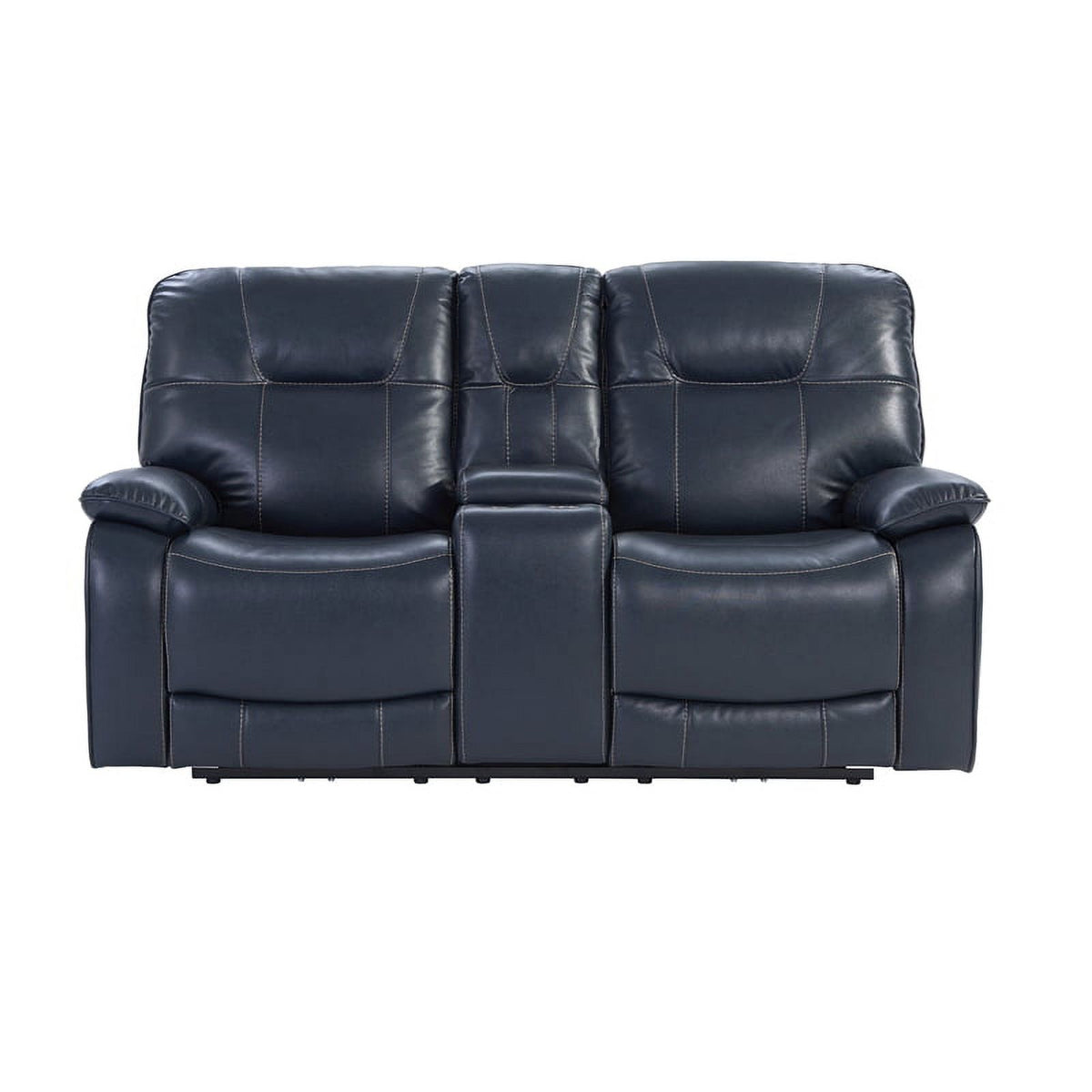 Admiral Blue Power Console Loveseat F244166