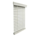 White Faux Wood Cordless Blinds E7824