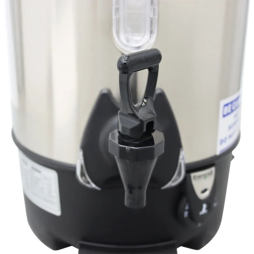 9.7L Stainless Steel Hot Coffee Dispenser Water Boiler Kettle M335621