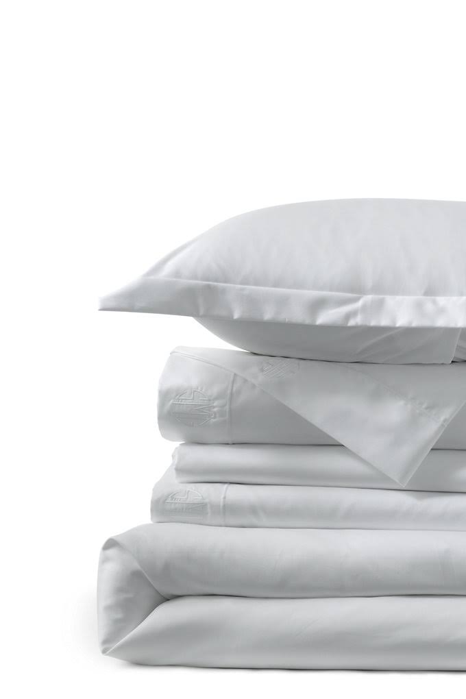 White 400-Count Sateen Duvet Cover P283