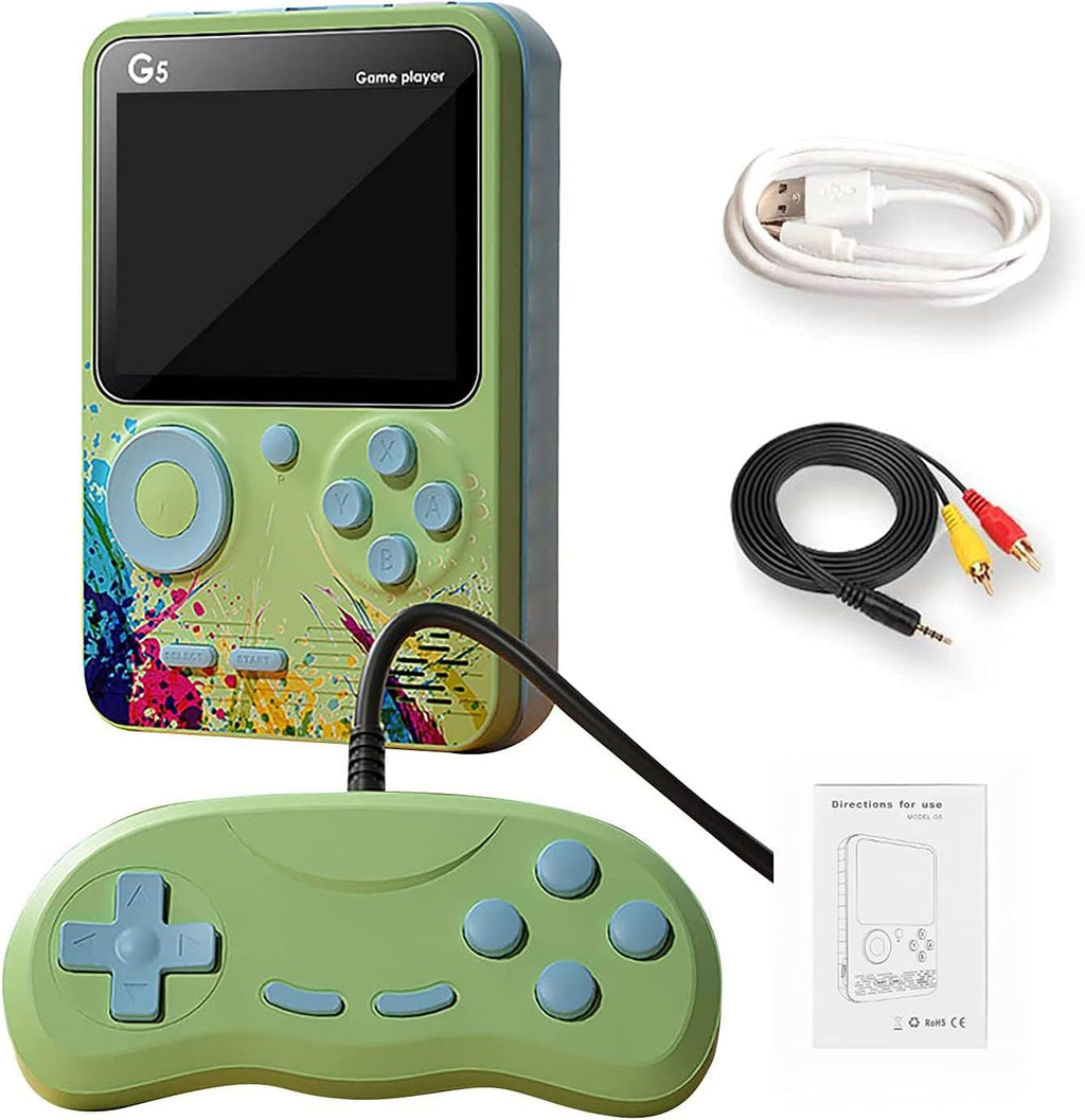 Retro 3 inch Handheld Game Console with 500 Classical FC Games U43847