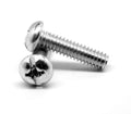 #6-32 x 7/8 Coarse Thread Machine Screw Combo Pan Head Low Carbon Steel Zinc Plated X939289