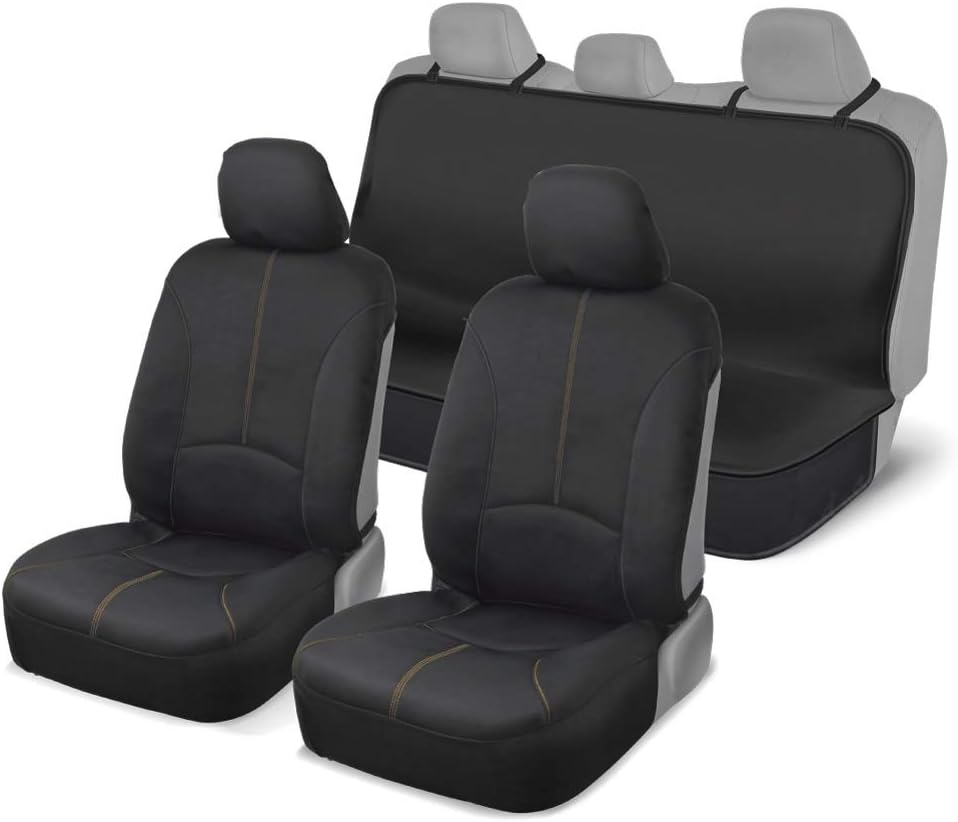 100% Waterproof Poly Neoprene Seat Covers Pack of 2 V884