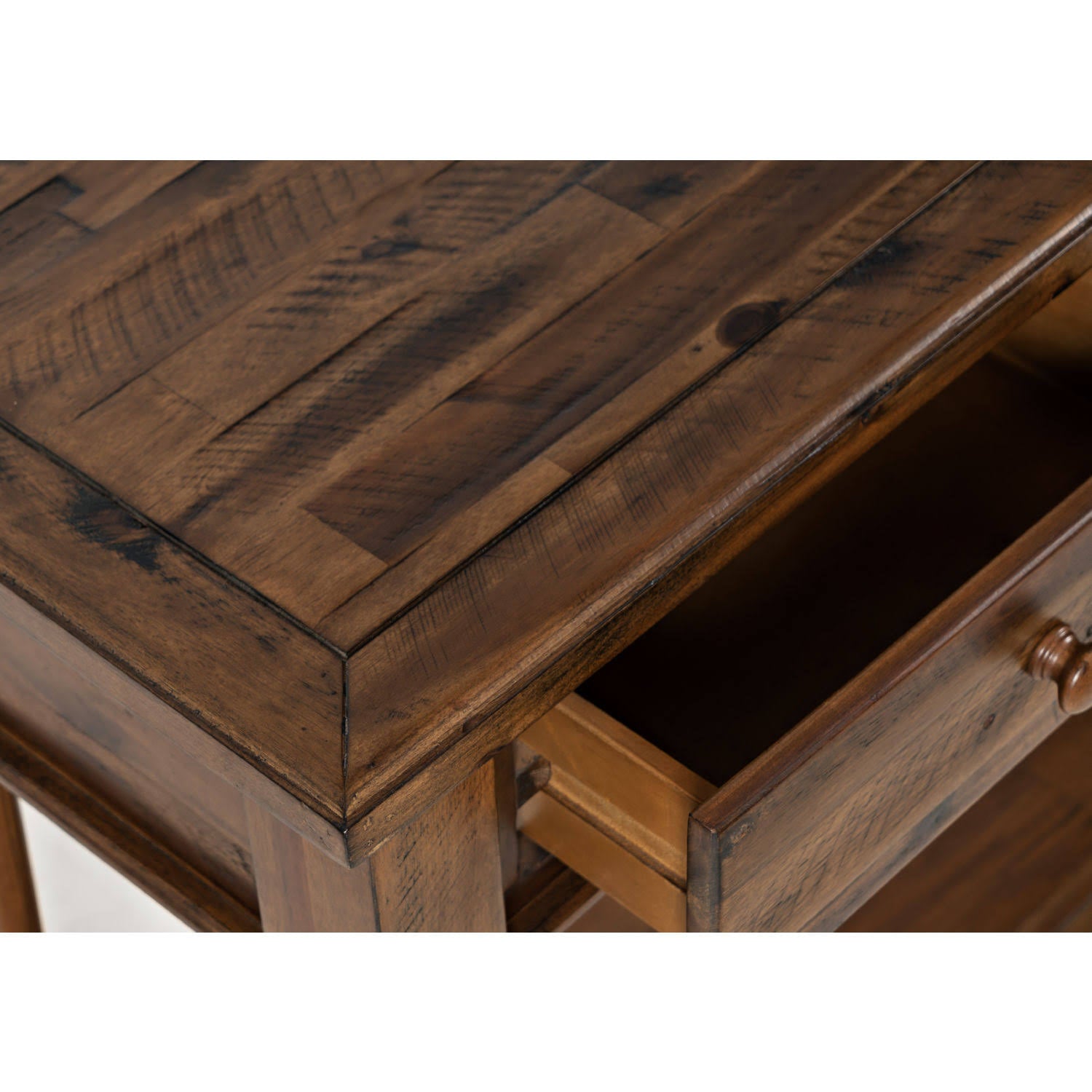 Acacia Turned Leg 42 Console Table F822