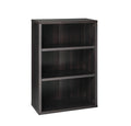 3-Shelf Bookcase Black Walnut J7799