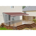 6.5 x 5 ft. Motorized Retractable Patio Awning I64253