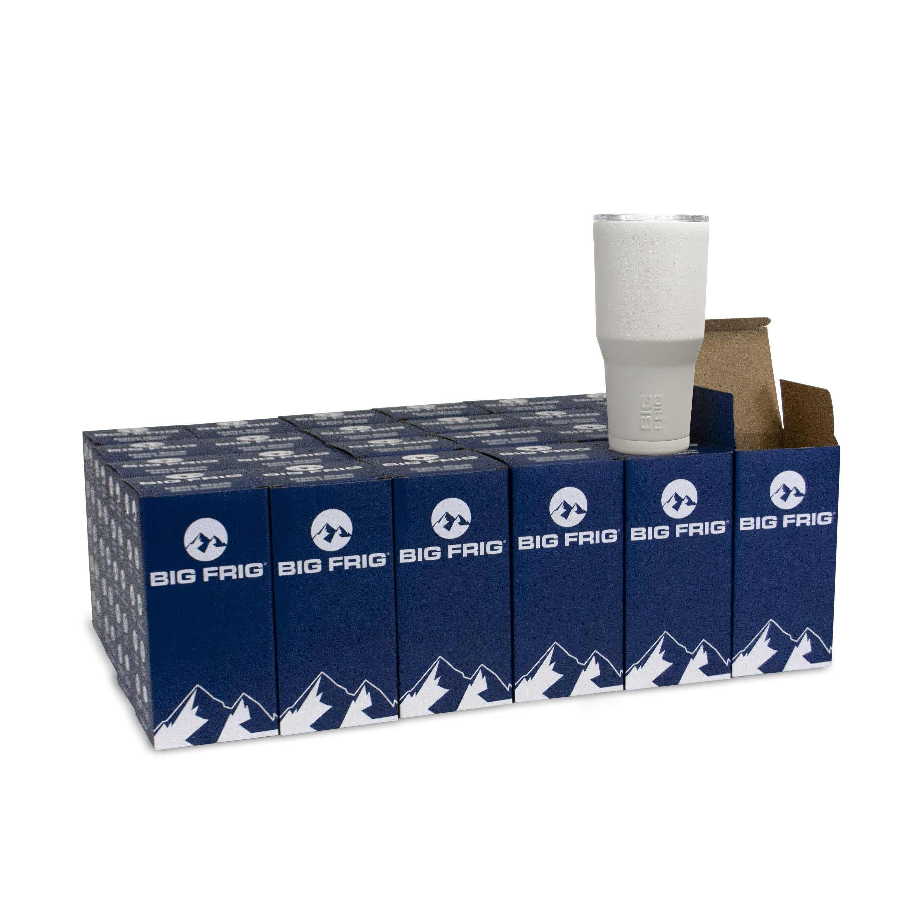 30 oz Tumbler, White, Case of 24 V500542