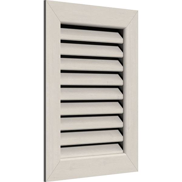 24 inch x 18 inch Primed Western Red Cedar Gable Vent W1712