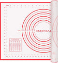 Large Silicone Non Stick Baking Mat with Measurement, Red L43698