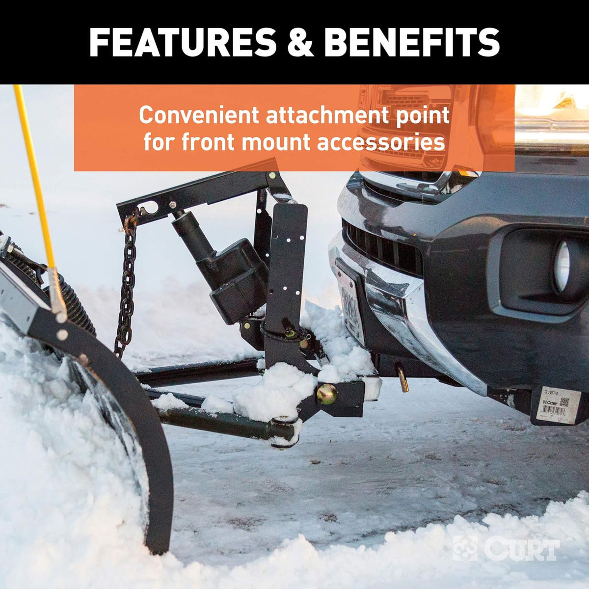2-Inch Front Receiver Hitch Q931