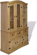 Mid Century Wood Buffet Server Sideboard Cabinet P76775