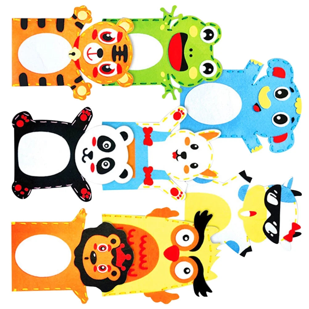 8PCS DIY Doll Making Kit Fabric Weaving Educational Toys O20810
