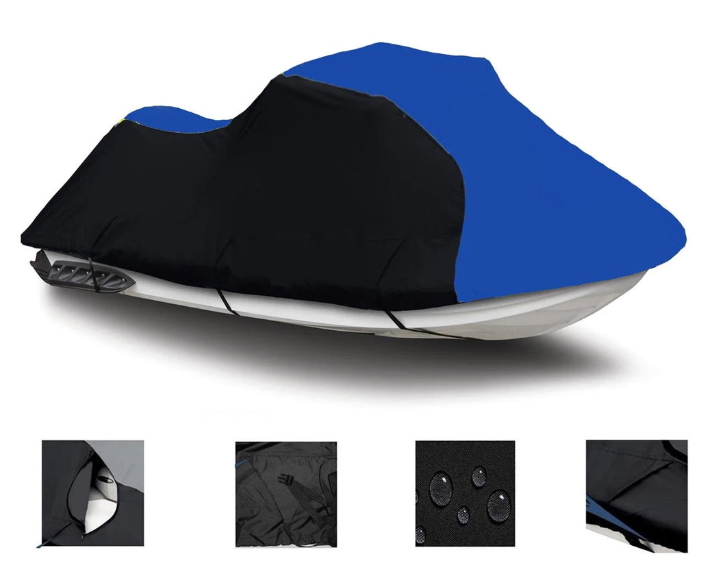 Heavy-Duty 600 Denier Jet Ski Cover 116"-119" 2-3 seat A397