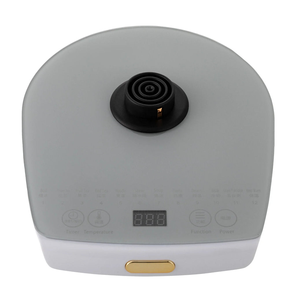 1.8L 800W Electric Kettle Glass Water Boiler Stainless Steel O616397