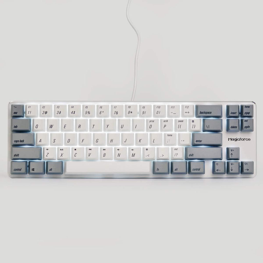 68 Keys Wired Mechanical Keyboard with Gateron Brown Switch PBT Keycaps K8211