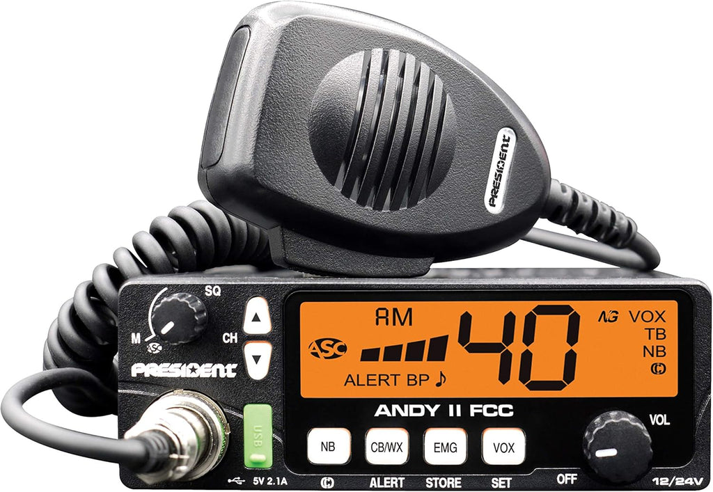 CB Radio with Weather Channel and USB Port H137