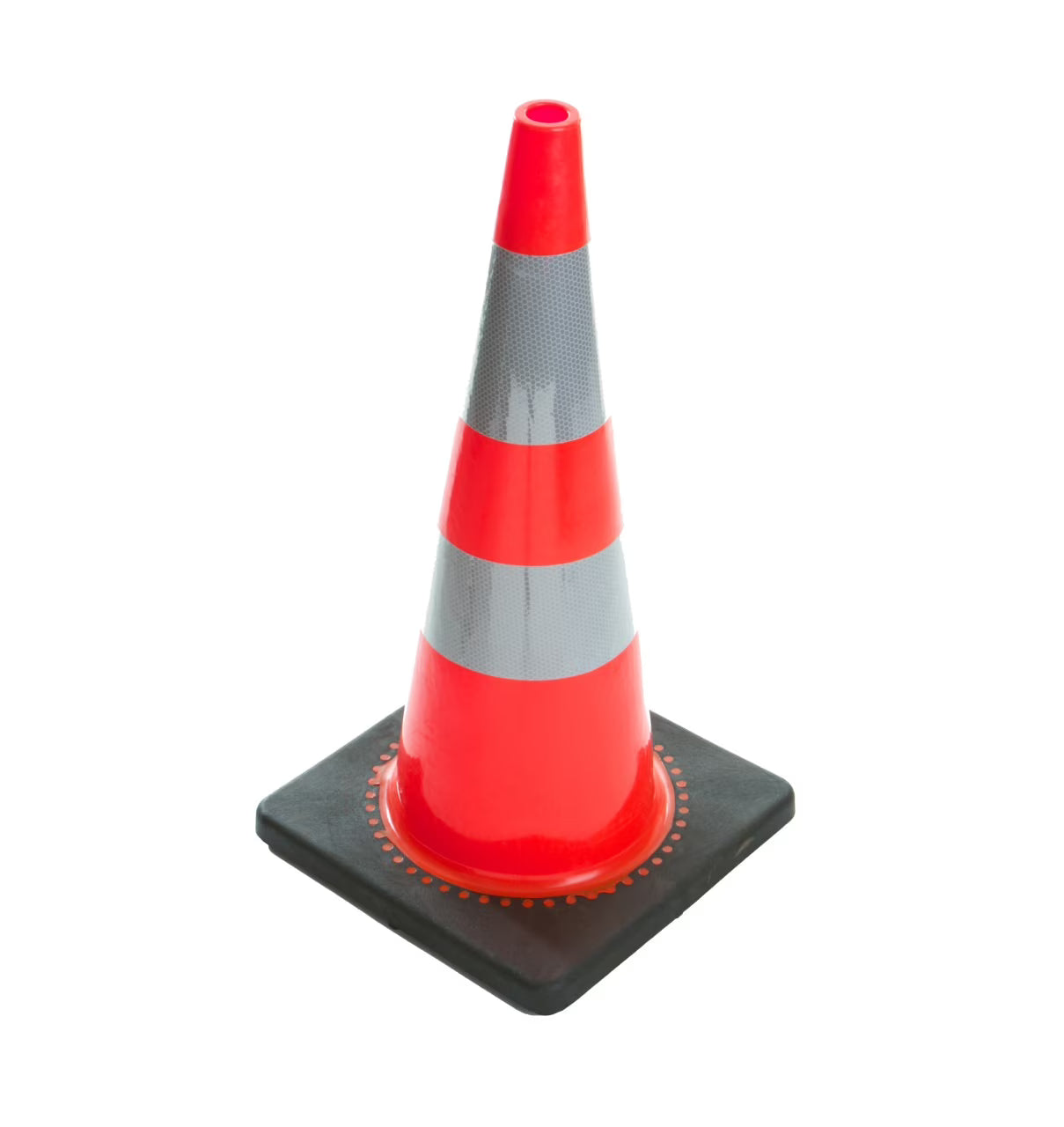 18" Orange PVC Reflective Traffic Safety Cone Z35325