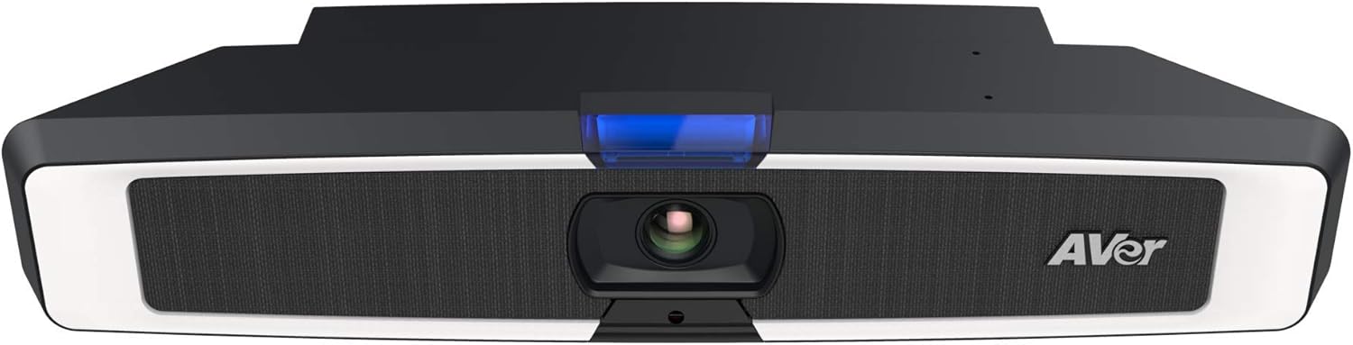 4K Videobar with Built-in Adjustable Fill Light, Microphone and Speakers, Dual FOV, Mountable Webcam H291