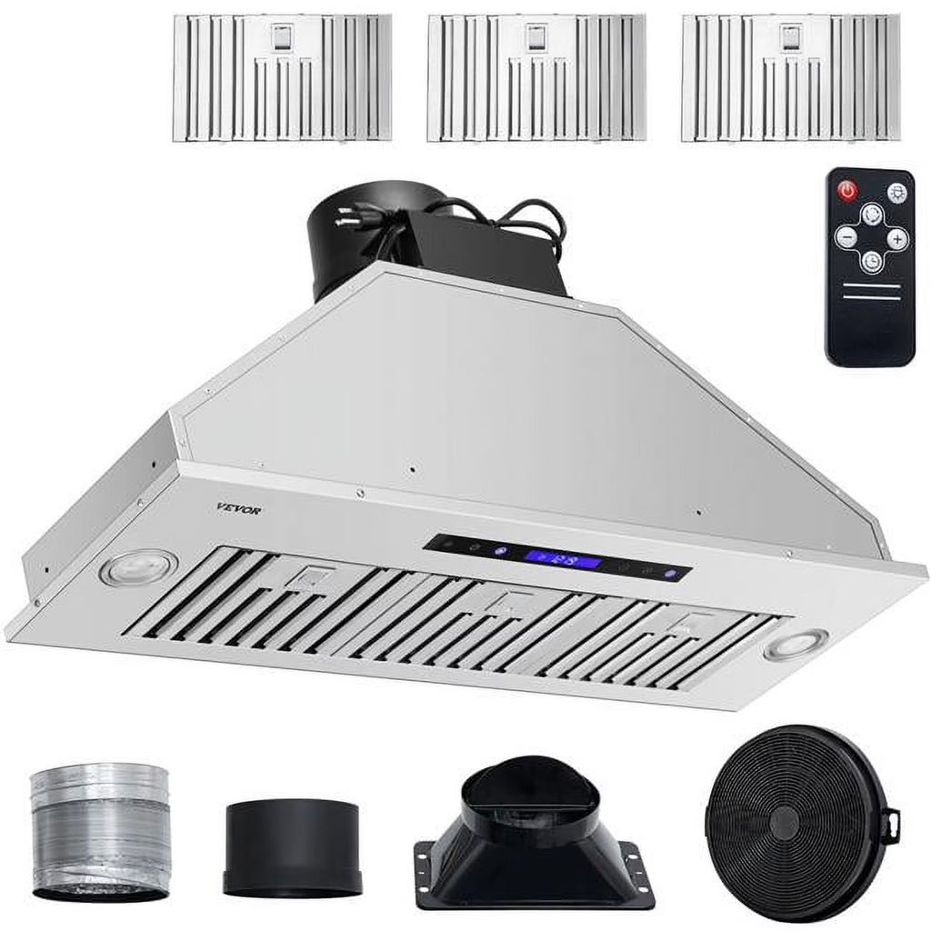 36 in. Stainless Steel Built-in Range Hood with Remote Control I1815