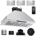 36 in. Stainless Steel Built-in Range Hood with Remote Control I1815