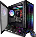 Micro Gaming PC with AMD Ryzen 5 PRO 4650G, 16GB RAM, 512GB NVMe SSD + 1TB HDD, 500W PSU, AC WiFi O858113