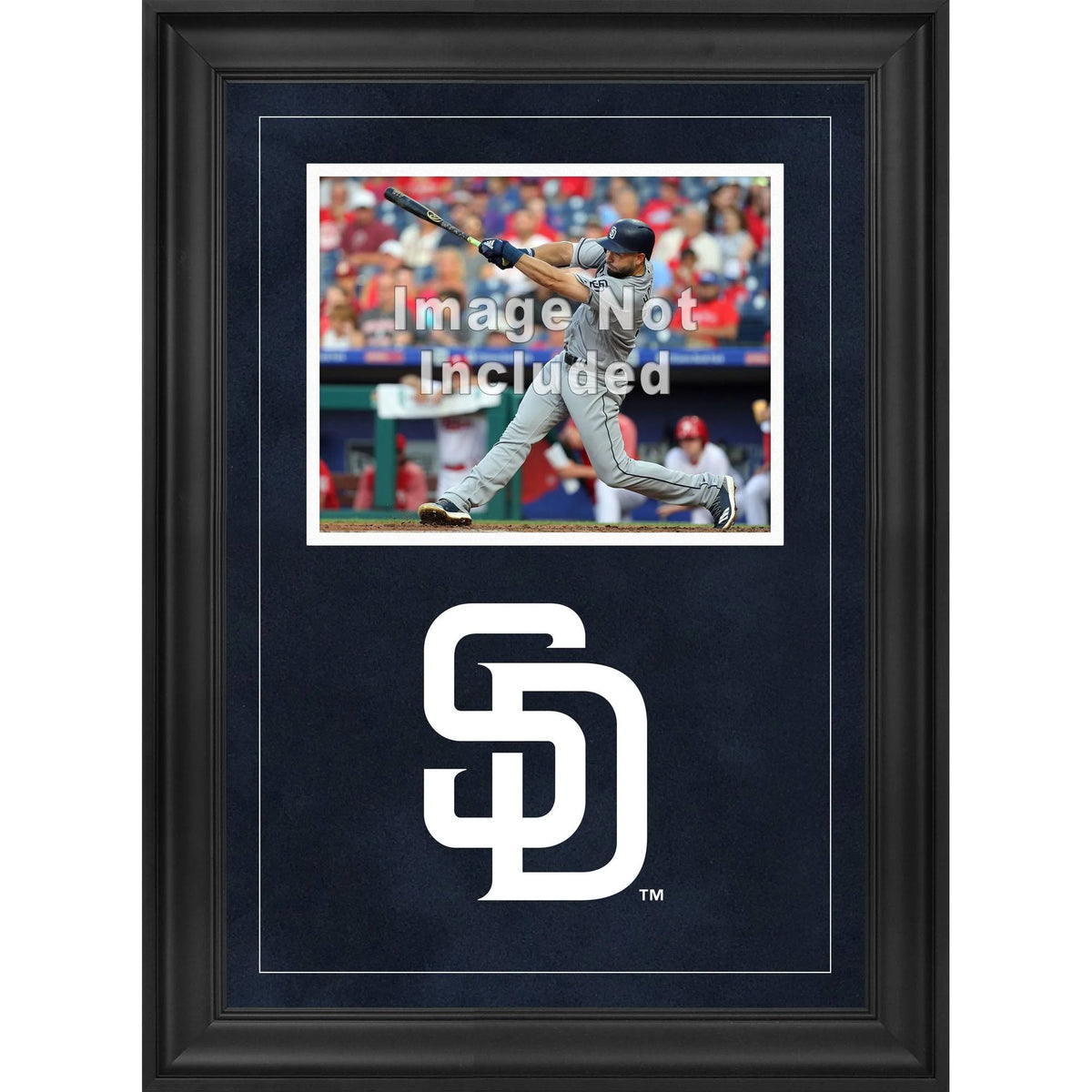Framed Horizontal Photograph Frame with Team Logo W58278