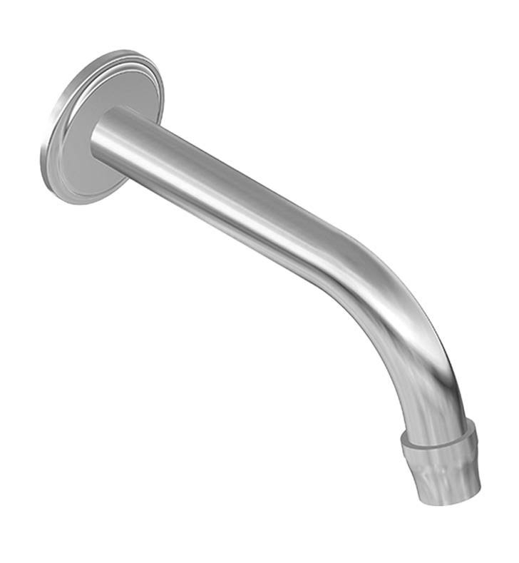 Polished Nickel Wall Mount Tub Spout F5972