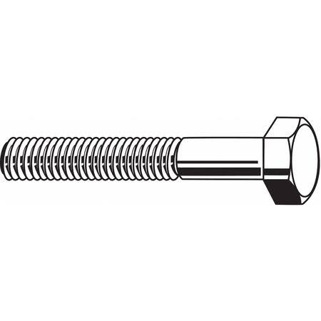 Steel Hex Head Cap Screw, 9/16-12X3, Grade 8, Pack of 80 L406