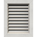 36x22W x 22x22H Primed Vertical Gable Vent C69949