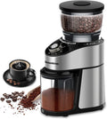 Stainless Steel Electric Conical Burr Coffee Grinder with 12 Grind Settings Y9543