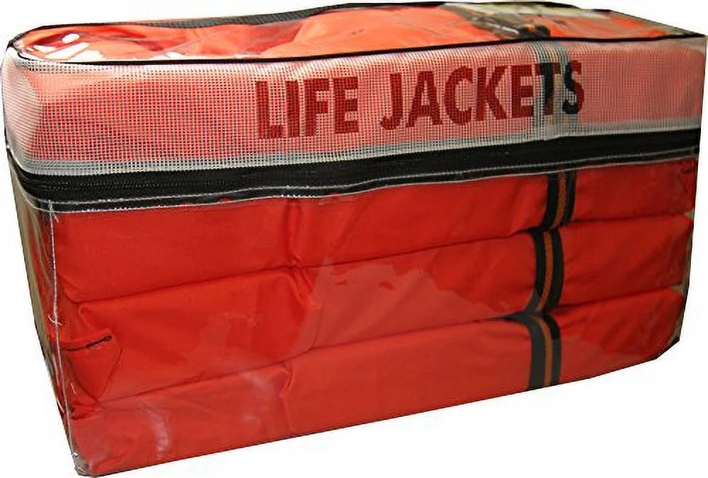 Orange Adult Universal Life Jacket Pack of 4 K52041