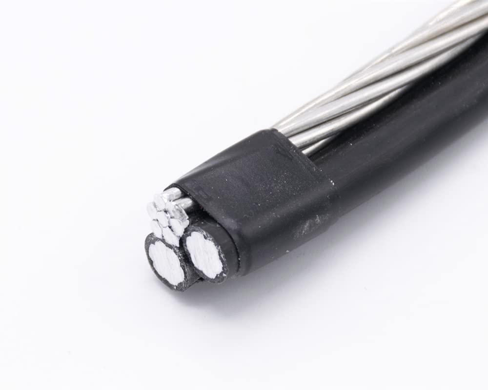 150' Nassau Cockle 2-2-4 Aluminum Triplex Overhead Service Drop Cable B511094