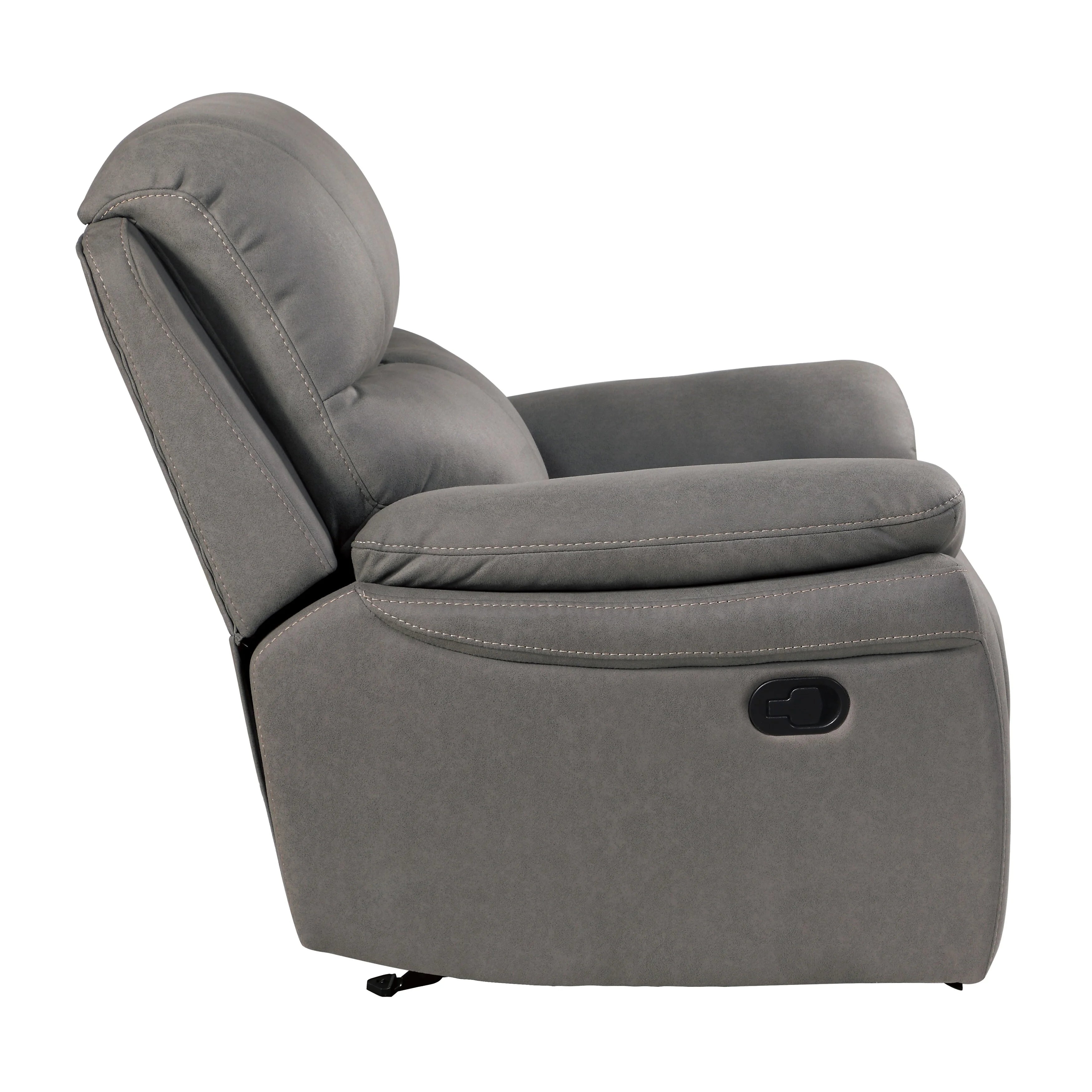 Grey Double Reclining Sofa F1948