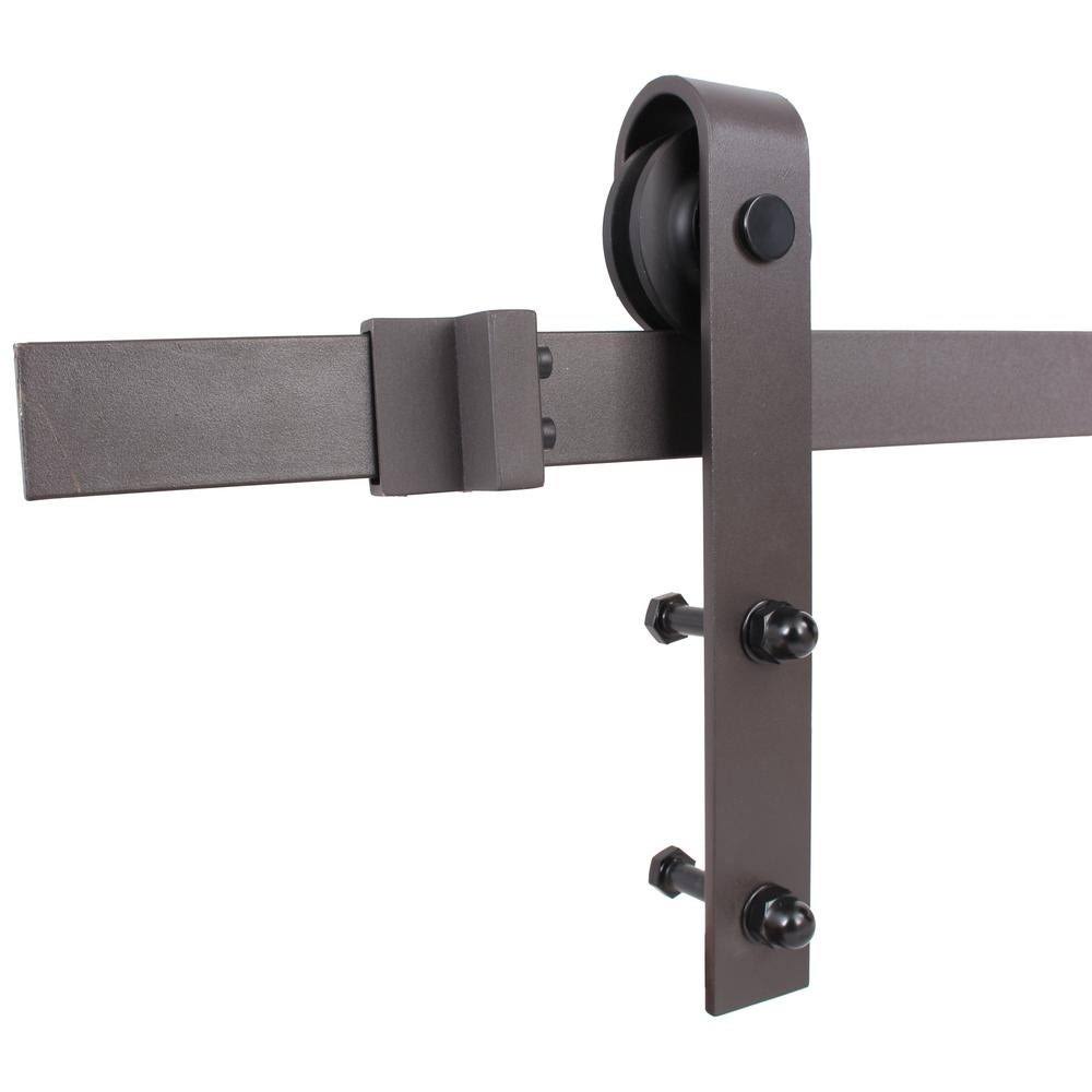 White 60 x 84 Barn Door with Hardware Kit A8920
