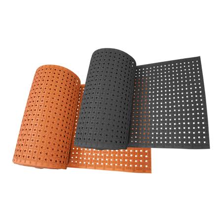 Black Non-Slip Rubber Matting M205436