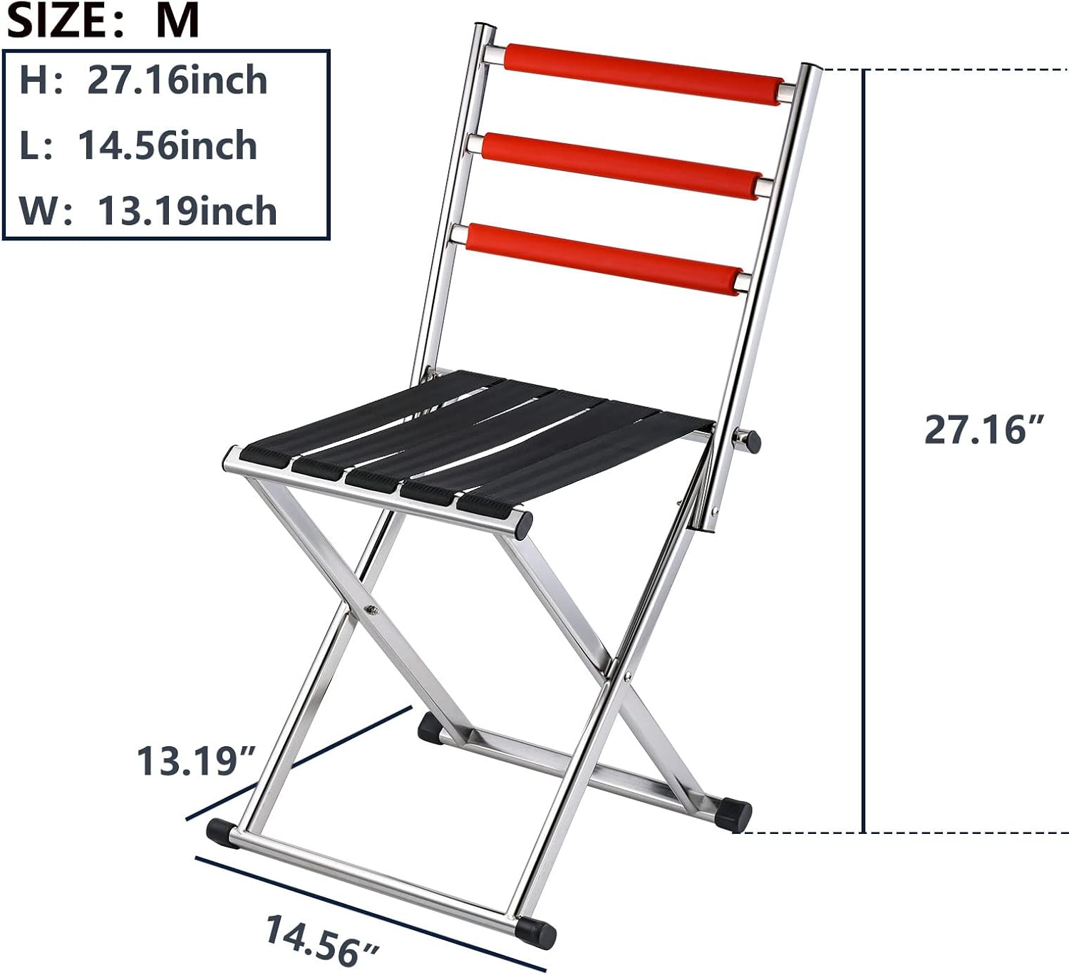 Portable Camping Fishing Chair with Light Weight Compact Size (Medium) A172
