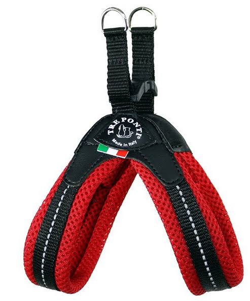 Red Mesh Buckle Harness, Size 4.0 I19650