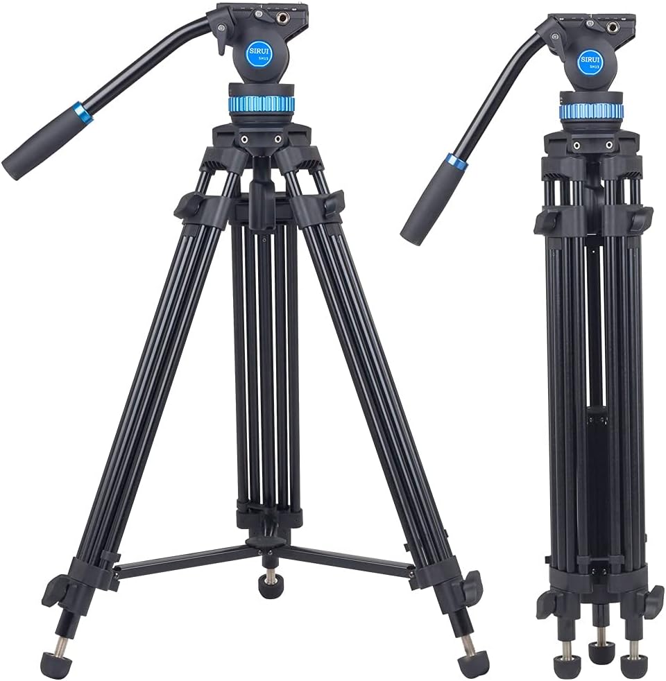 Heavy Duty Video Tripod with Fluid Head I34246