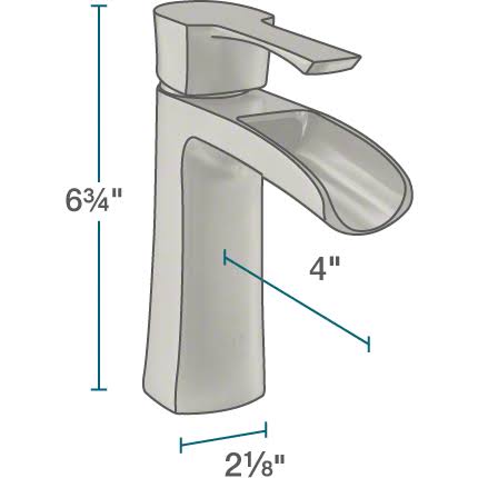 Single Handle Vessel Faucet, Chrome W154