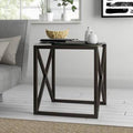 Blackened Bronze End Table Q392863