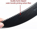 Left Right Interior Door Pull Handle Cover Trim Replacement, Carbon Fiber, Pack of 2 K942