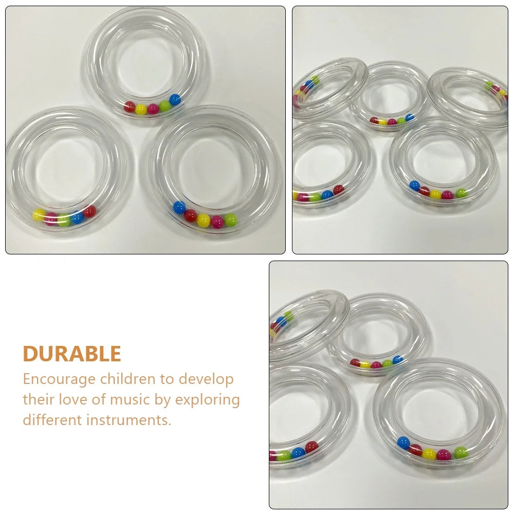 4 Pcs Plastic Baby Rattle Toys K209910