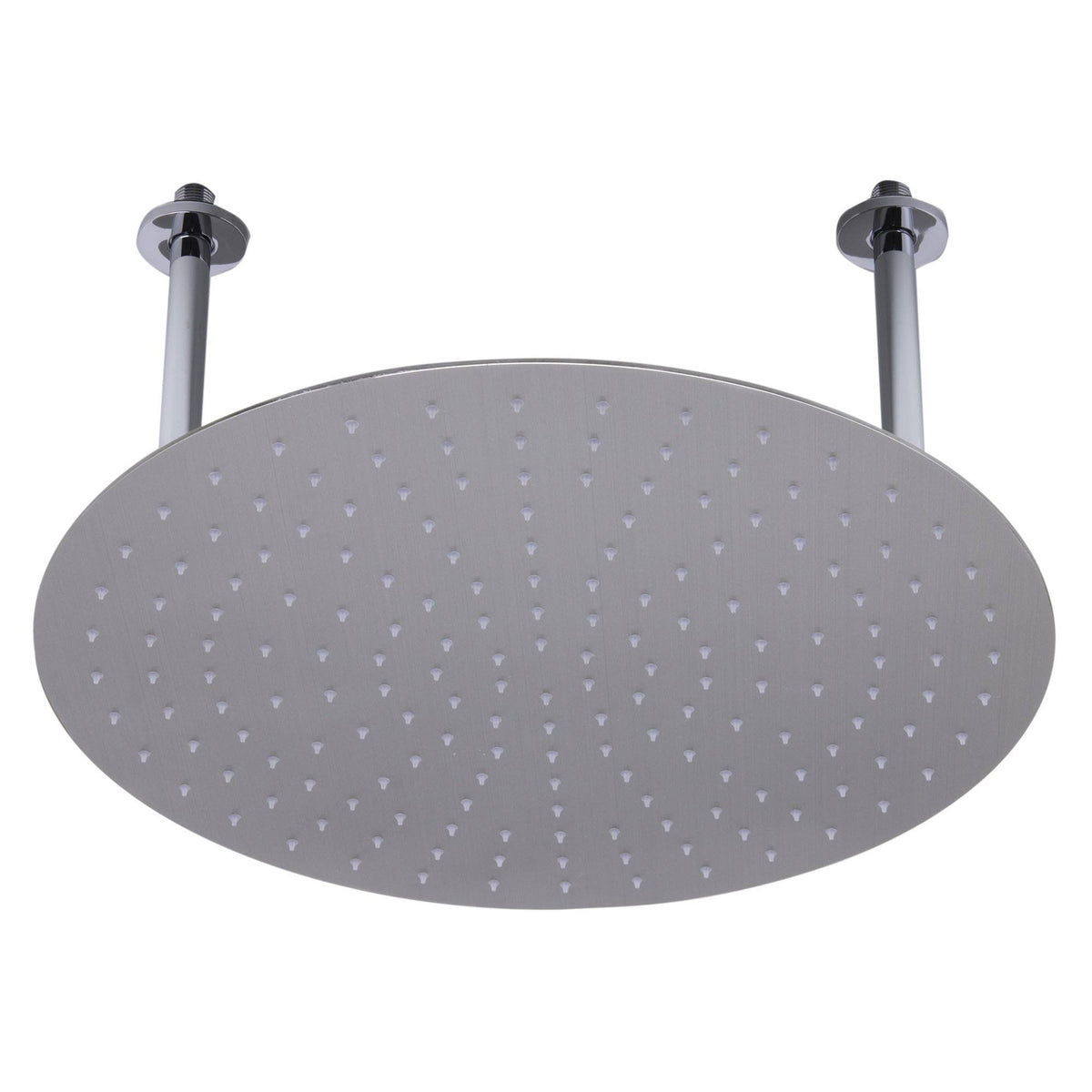 20x22 Round Brushed Solid Stainless Steel Rain Shower Head H44152