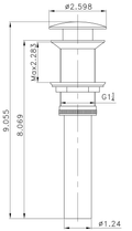 Oil Rubbed Bronze Bathroom Sink Drain E790