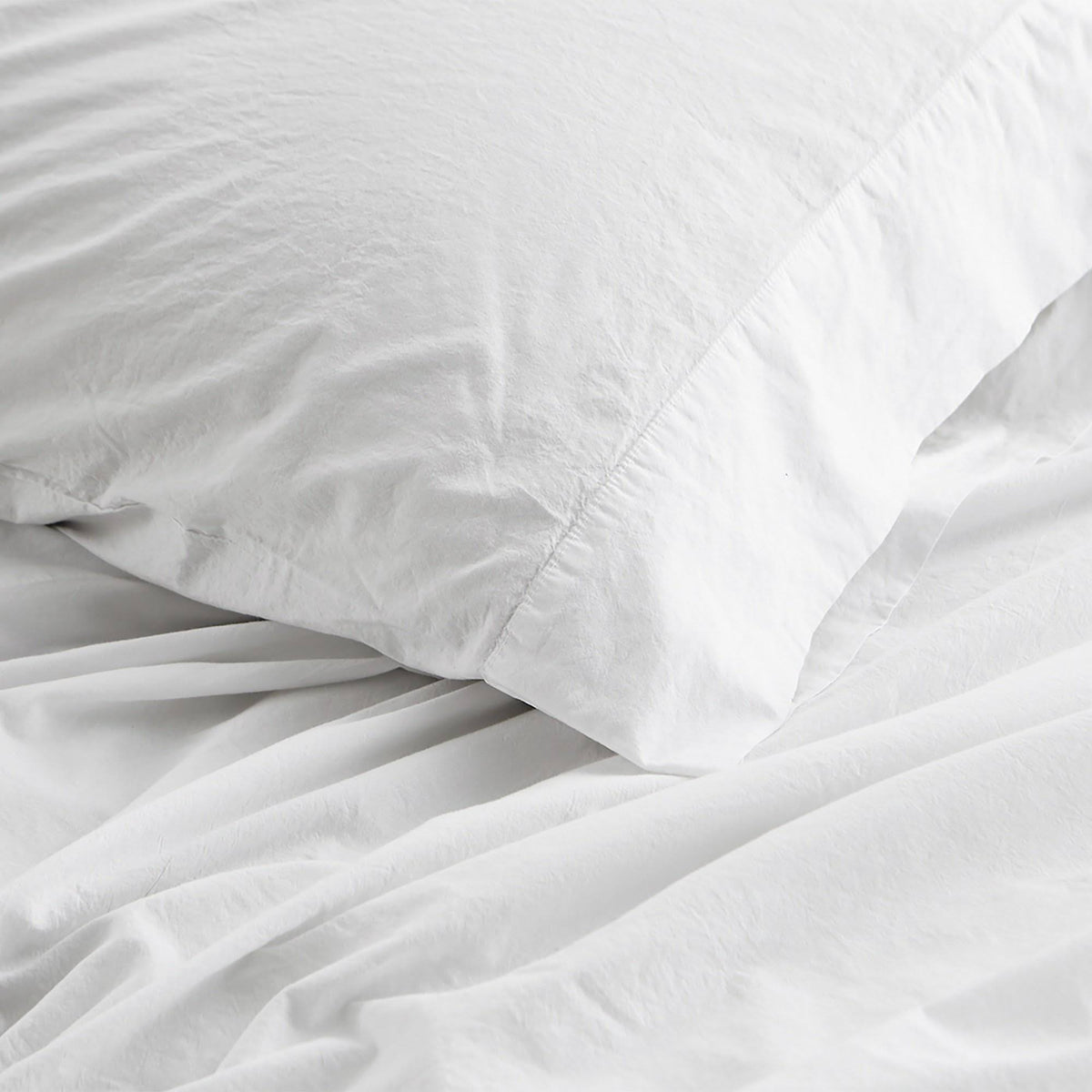 King Washed Percale Sheet Set J90583