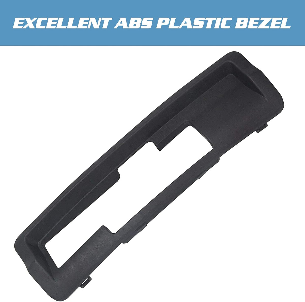 2 Packs Black Trailer Hitch Receiver and Bezel Set Z32021