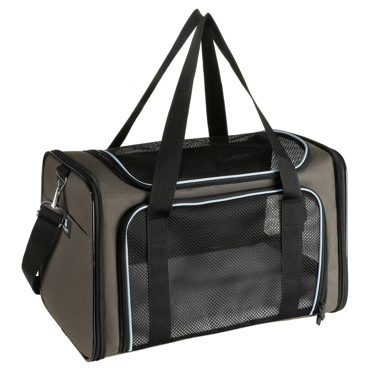 Soft Sided Collapsible Pet Travel Carrier B874436