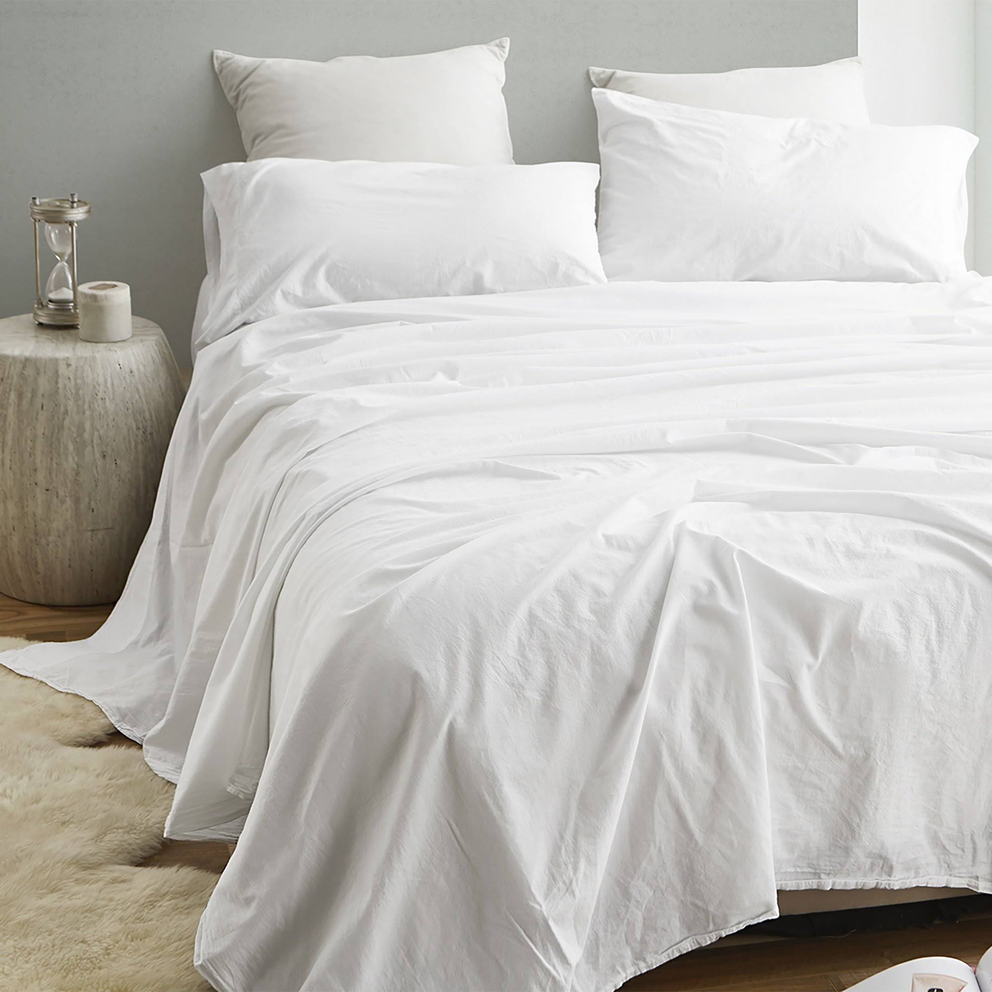 King Washed Percale Sheet Set J90583