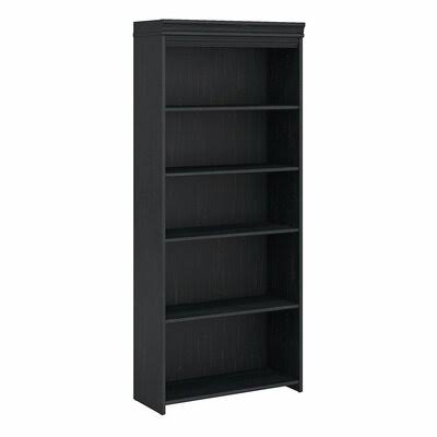 Antique Black Bookcase P330