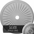 33 1/8x22OD x 3 1/2x22ID x 1 3/8x22P Hand-Painted Ceiling Medallion U561678